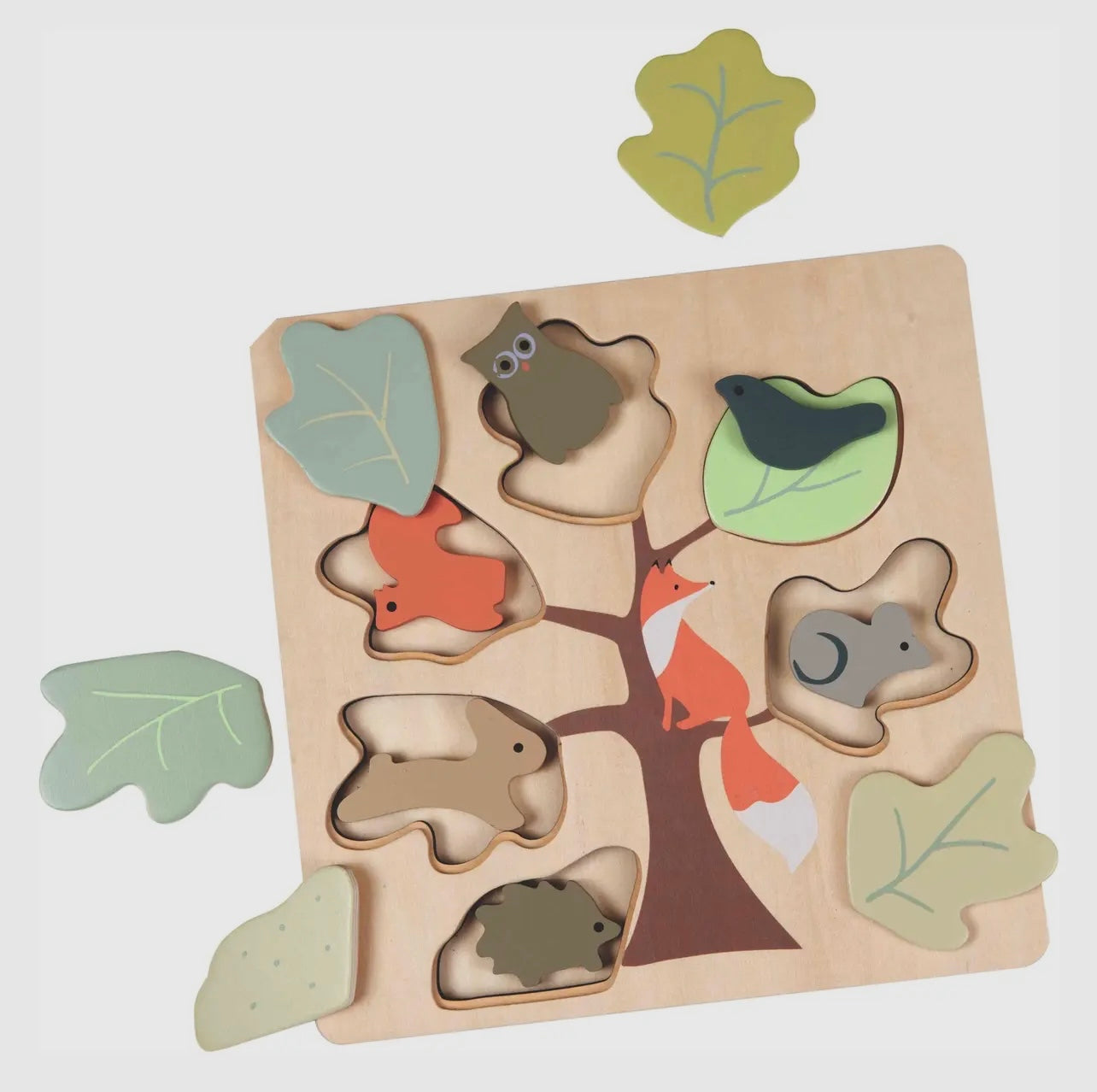 Fox Wooden Puzzle