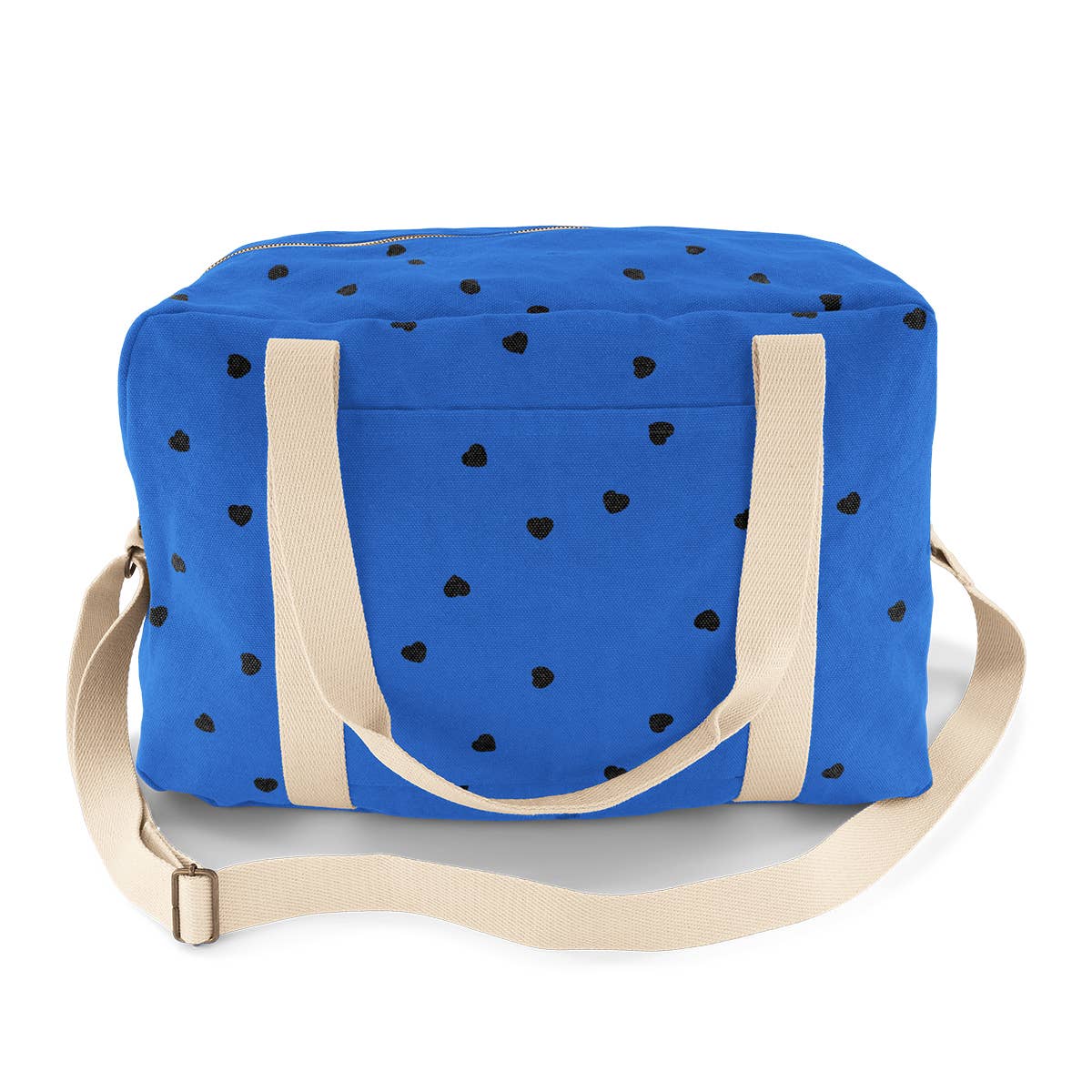 Maternity & Weekend Bag - Blue Heart