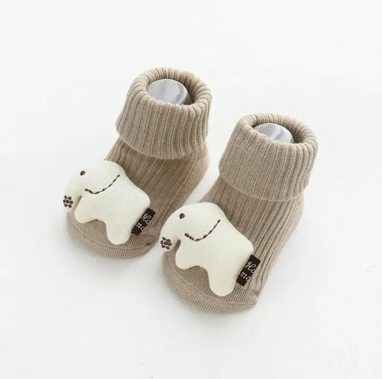 3D Cotton Baby Socks - Neutrals I