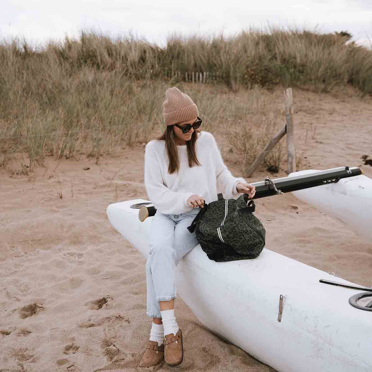 Maternity & Weekend Bag - Leopard
