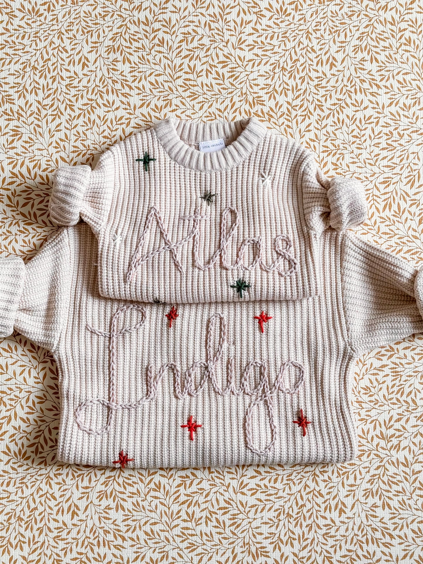 6-9 months- Personalised Knit