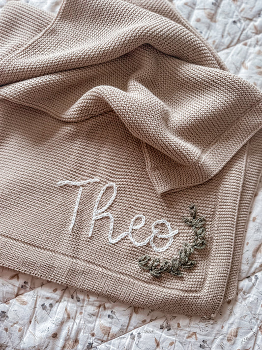 Personalised Baby Blanket