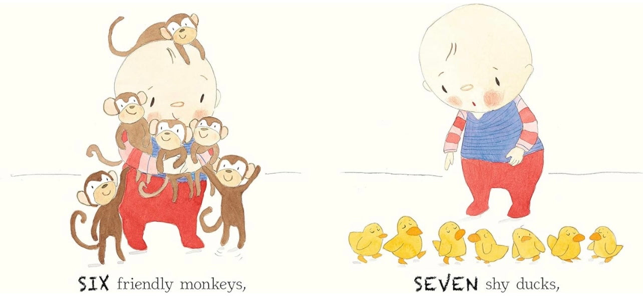 Ten Cars and a Million Stars: A Counting Storybook