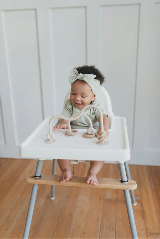 Wooden Rings Suction Toy