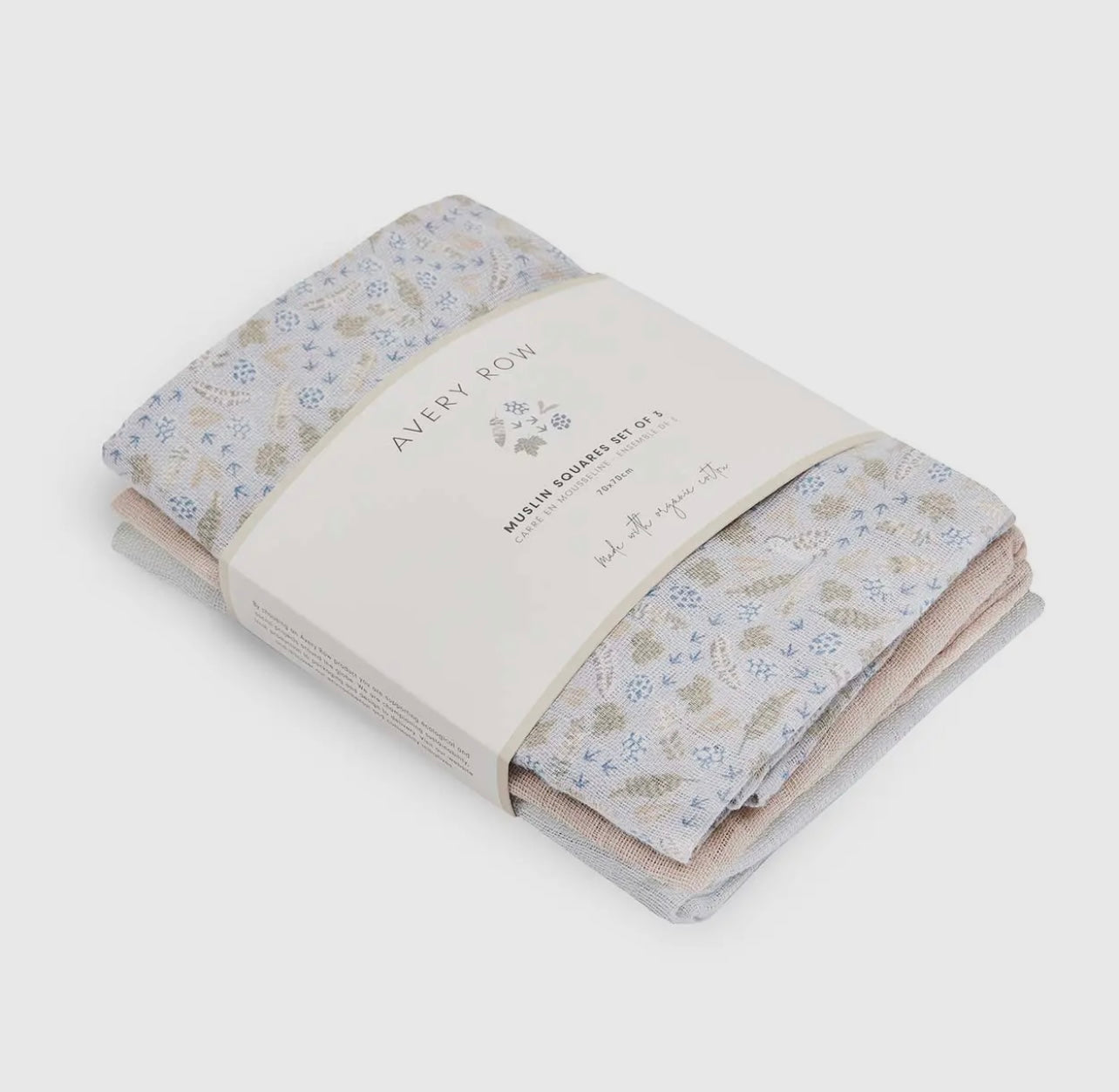 Organic Muslin Squares Set - Nature Trail