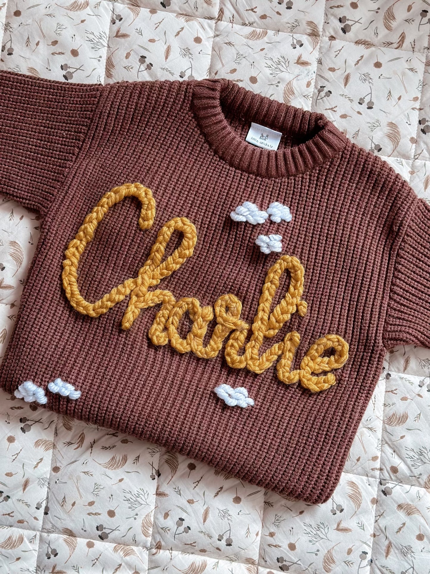 1-2 years- Personalised Knits