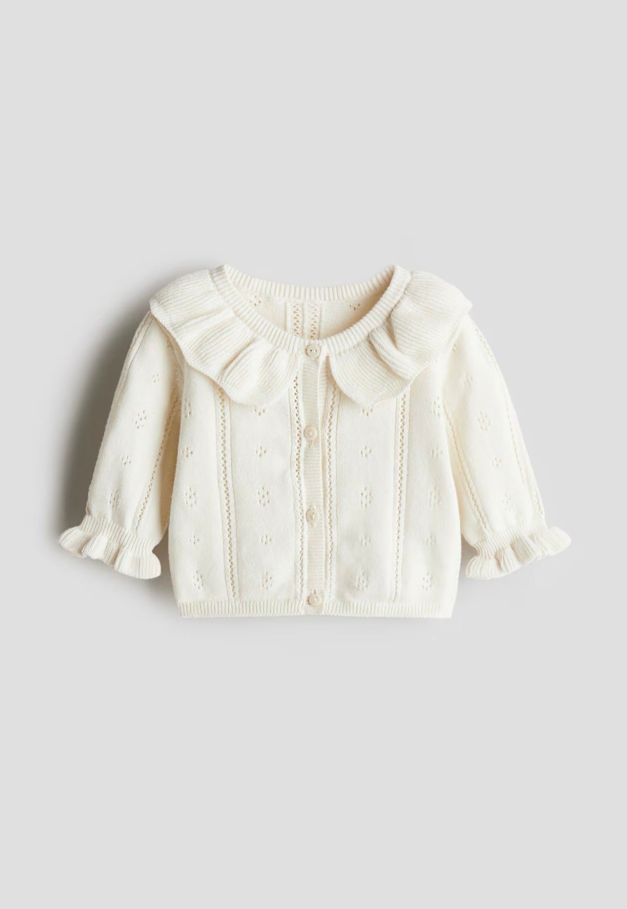 0-1 month- Personalised Baby Cardigan