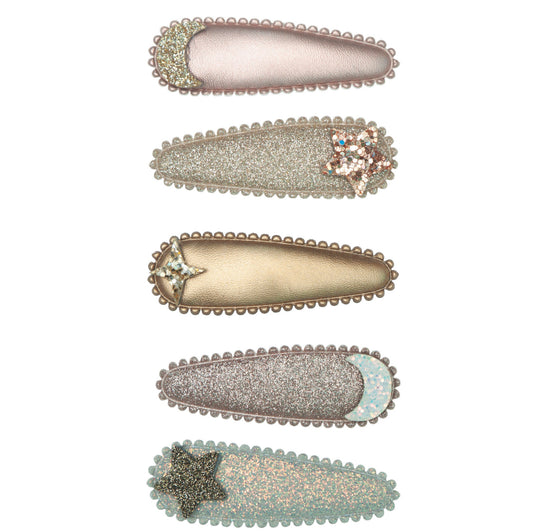 Mini & Lula- Moon and Star Mabel Clips (preorder)