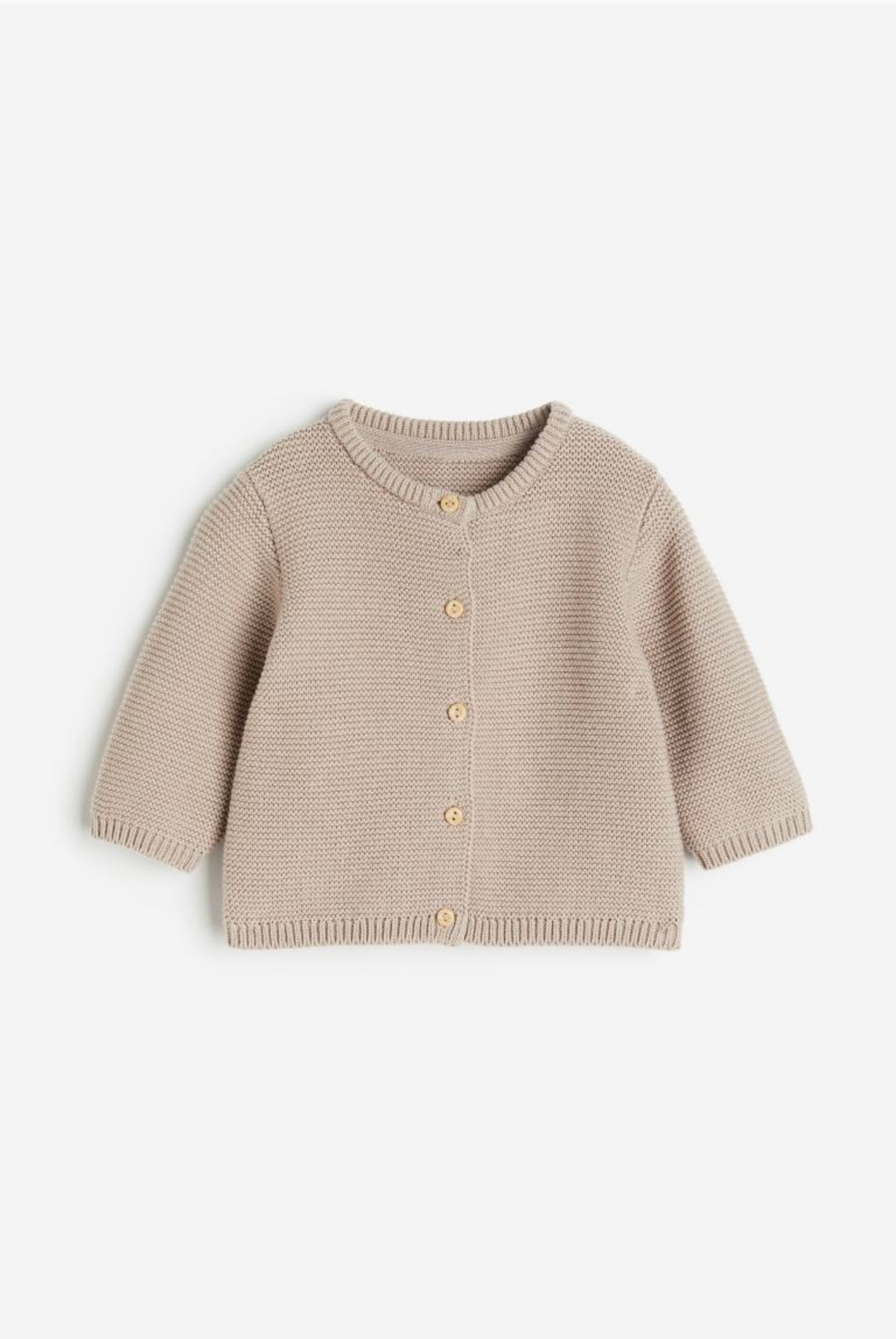 2-4 month-Personalised Baby Cardigan