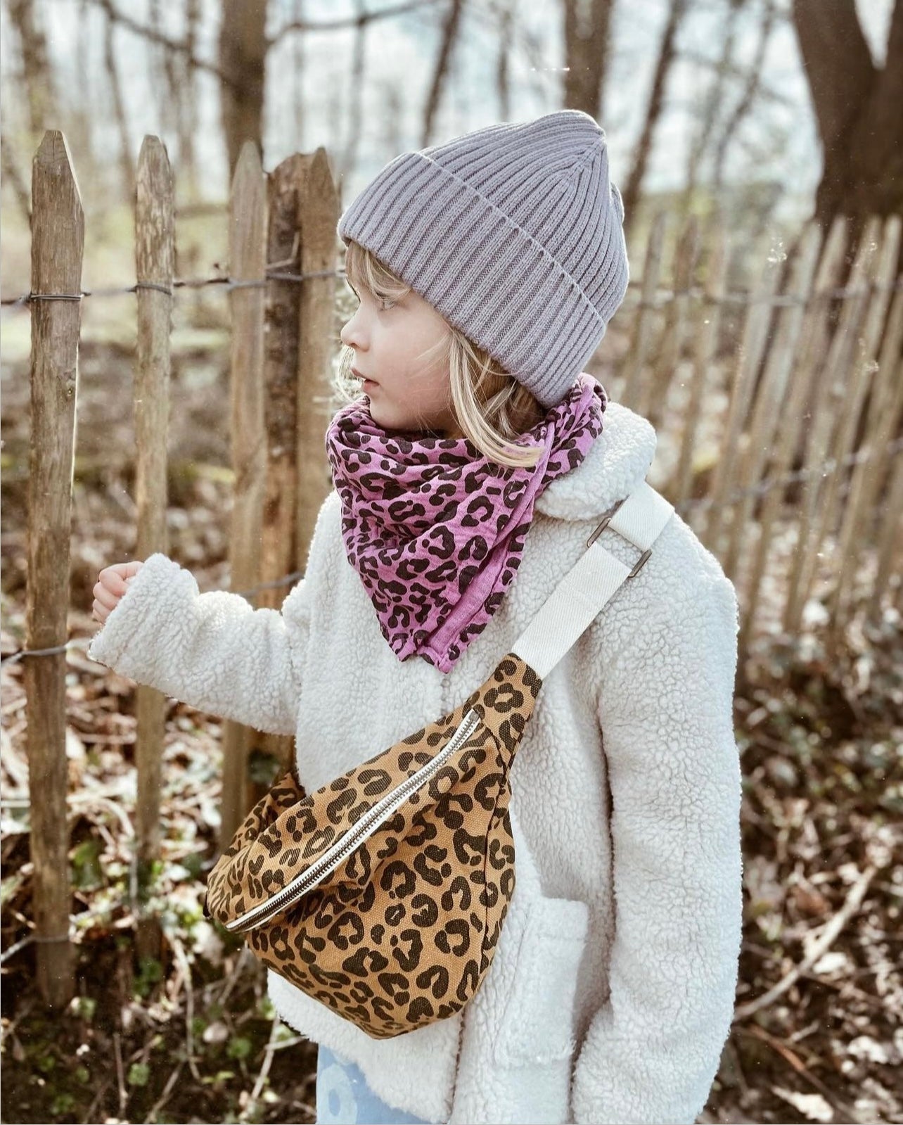 Bumbag - Caramel Stripes