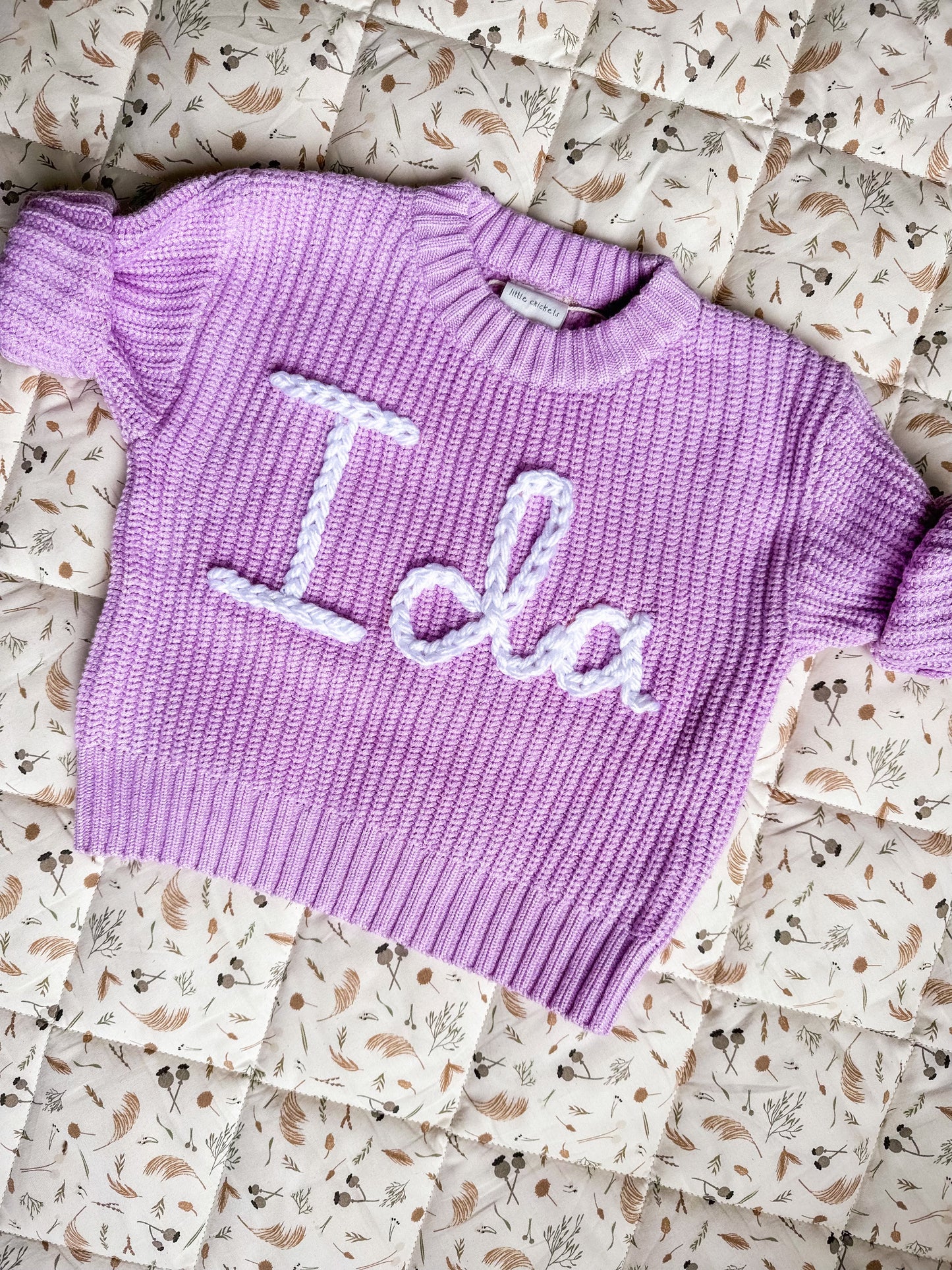 4-5 years- Personalised Knits