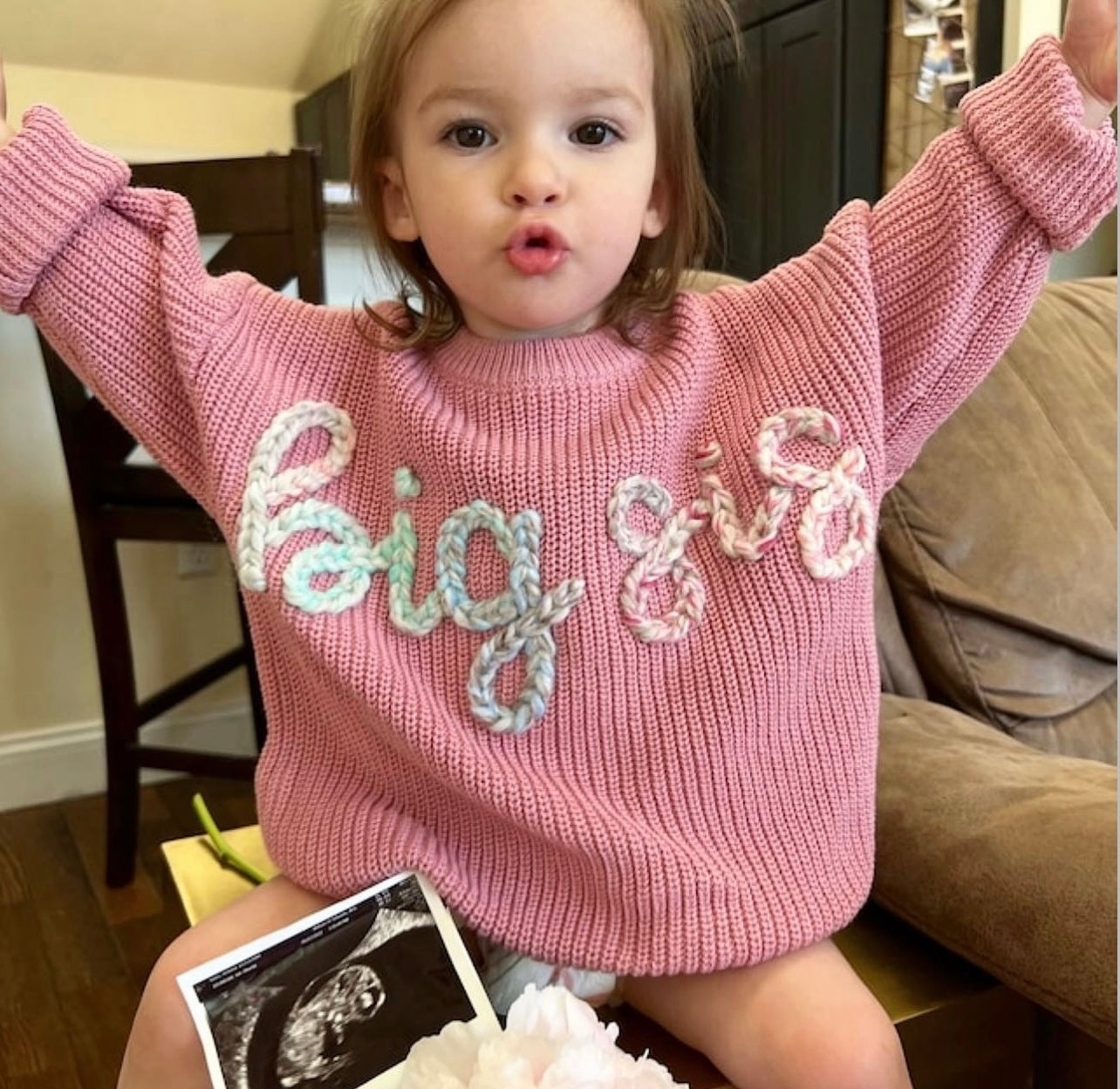 9-12 months- Personalised Knit