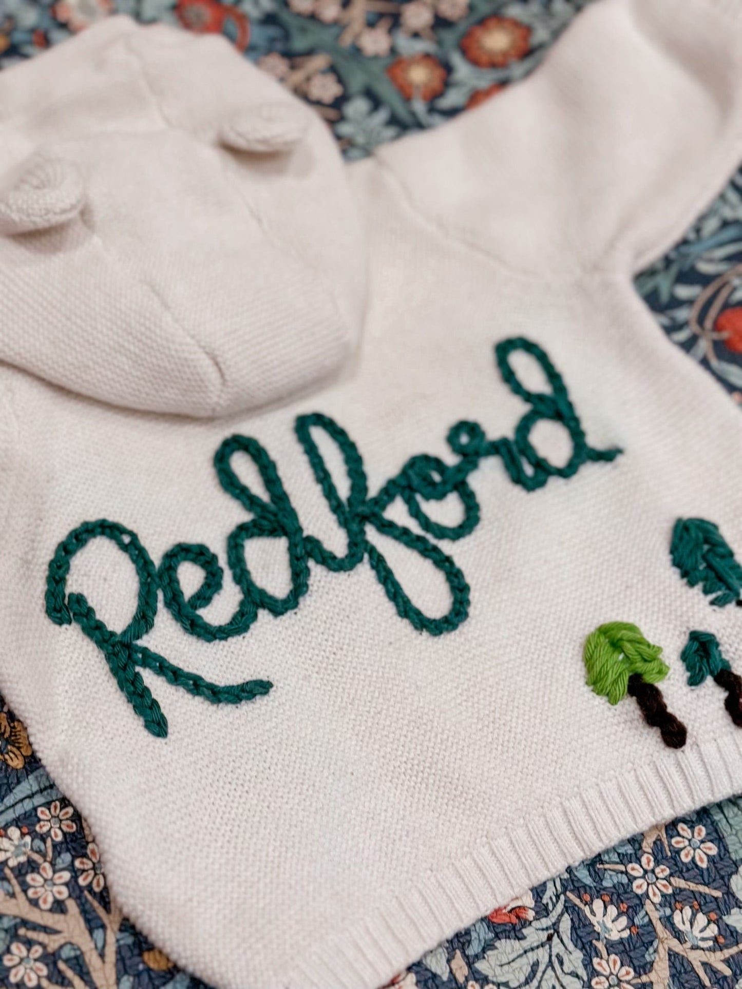 6-9 months Personalised Baby Cardigan