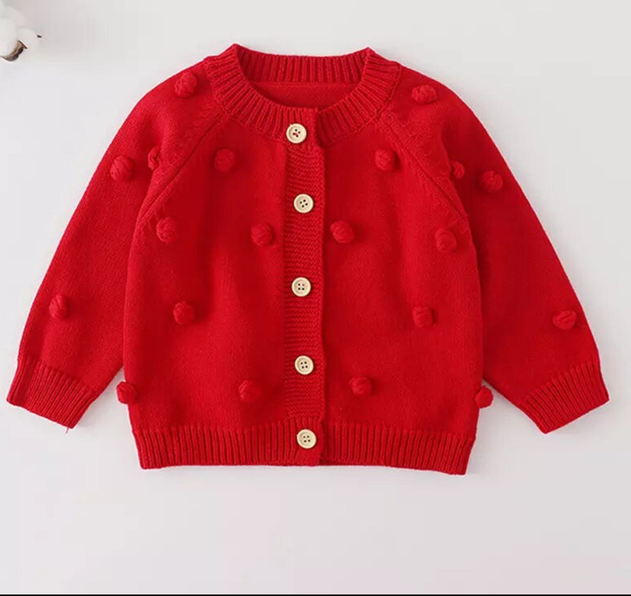 6-9 months Personalised Baby Cardigan