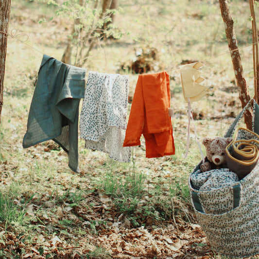 Organic Muslin Squares Set - Nordic Forest