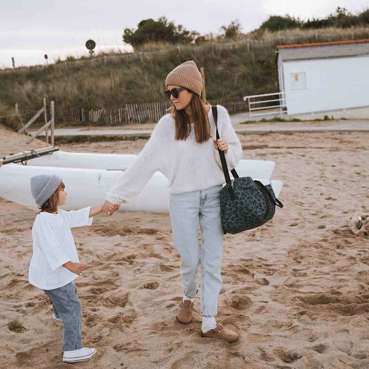 Maternity & Weekend Bag - Leopard