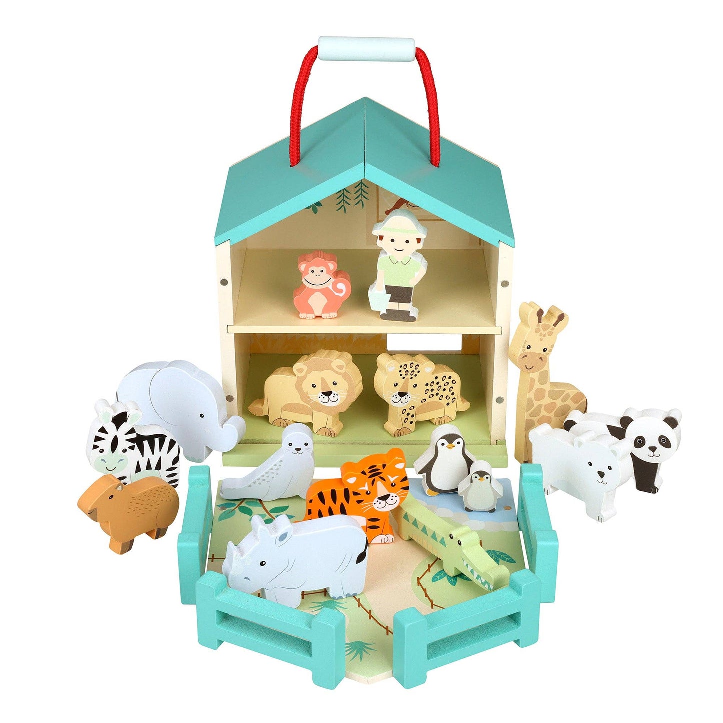 NEW Zoo Play Set