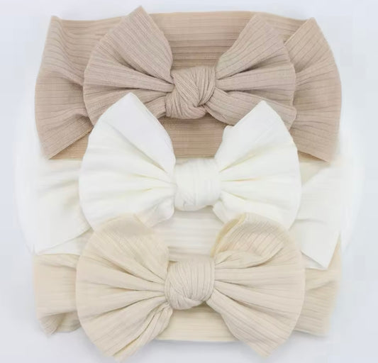 Baby Soft Cotton Headband (3 for £10)