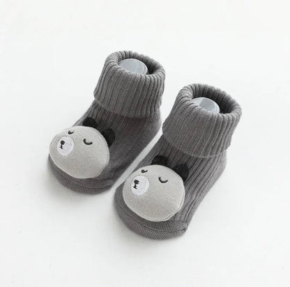 3D Cotton Baby Socks - Neutrals I