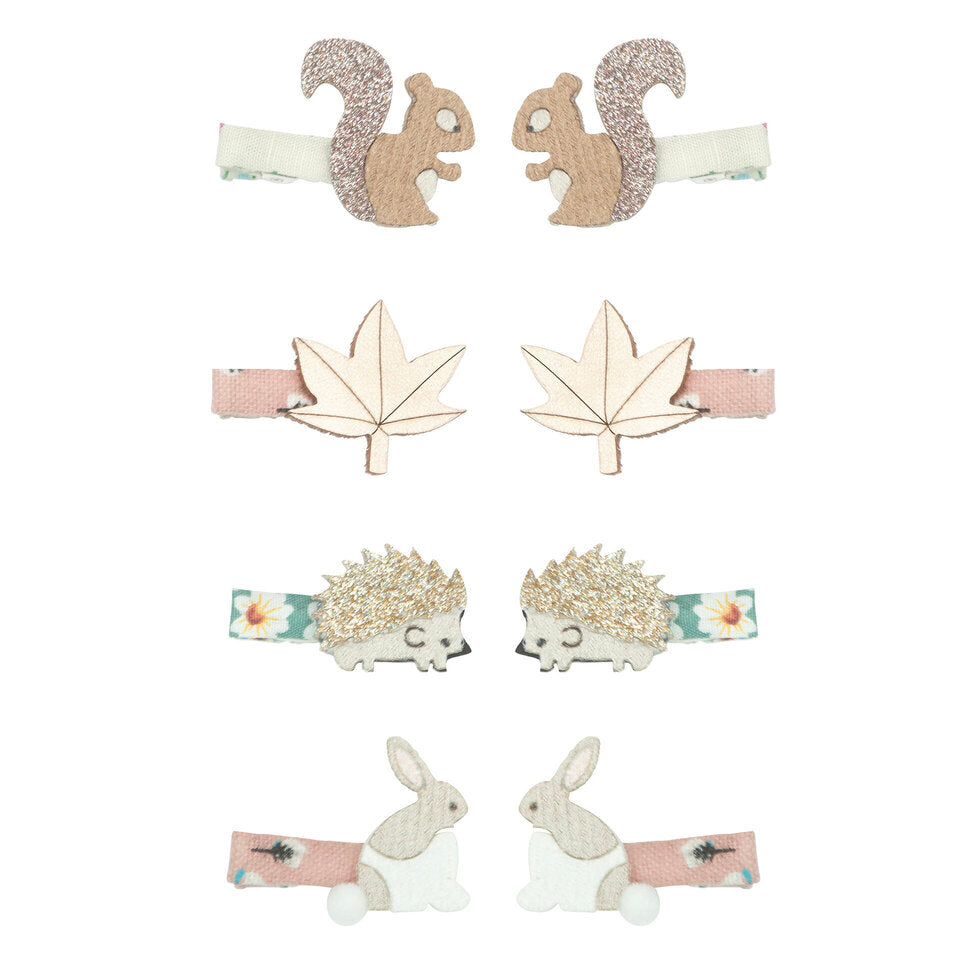 WOODLAND FRIENDS MINI CLIPS (preorder)