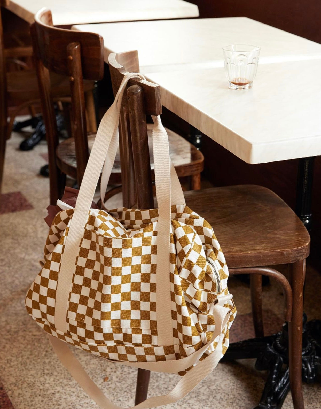 Maternity & Weekend Bag - Checkerboard