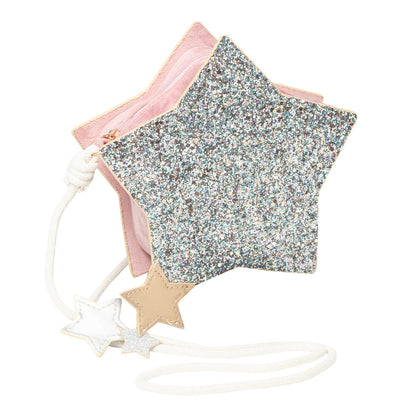 Mini & Lula- Sparkly Glitter Star Bag