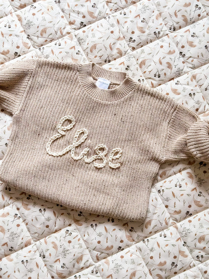 6-7 years- Personalised Knits