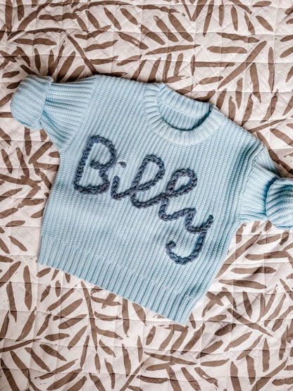 6-7 years- Personalised Knits