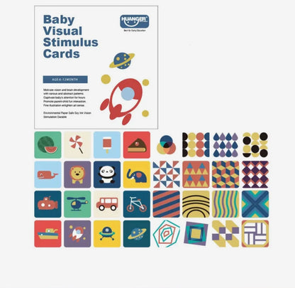 Baby Sensory Cards 6-12 Months