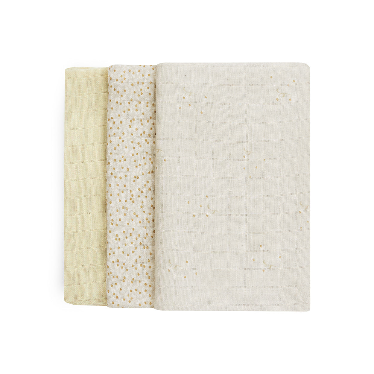 Organic Muslin Squares Set - Wild Chamomile