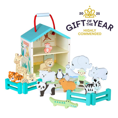 NEW Zoo Play Set