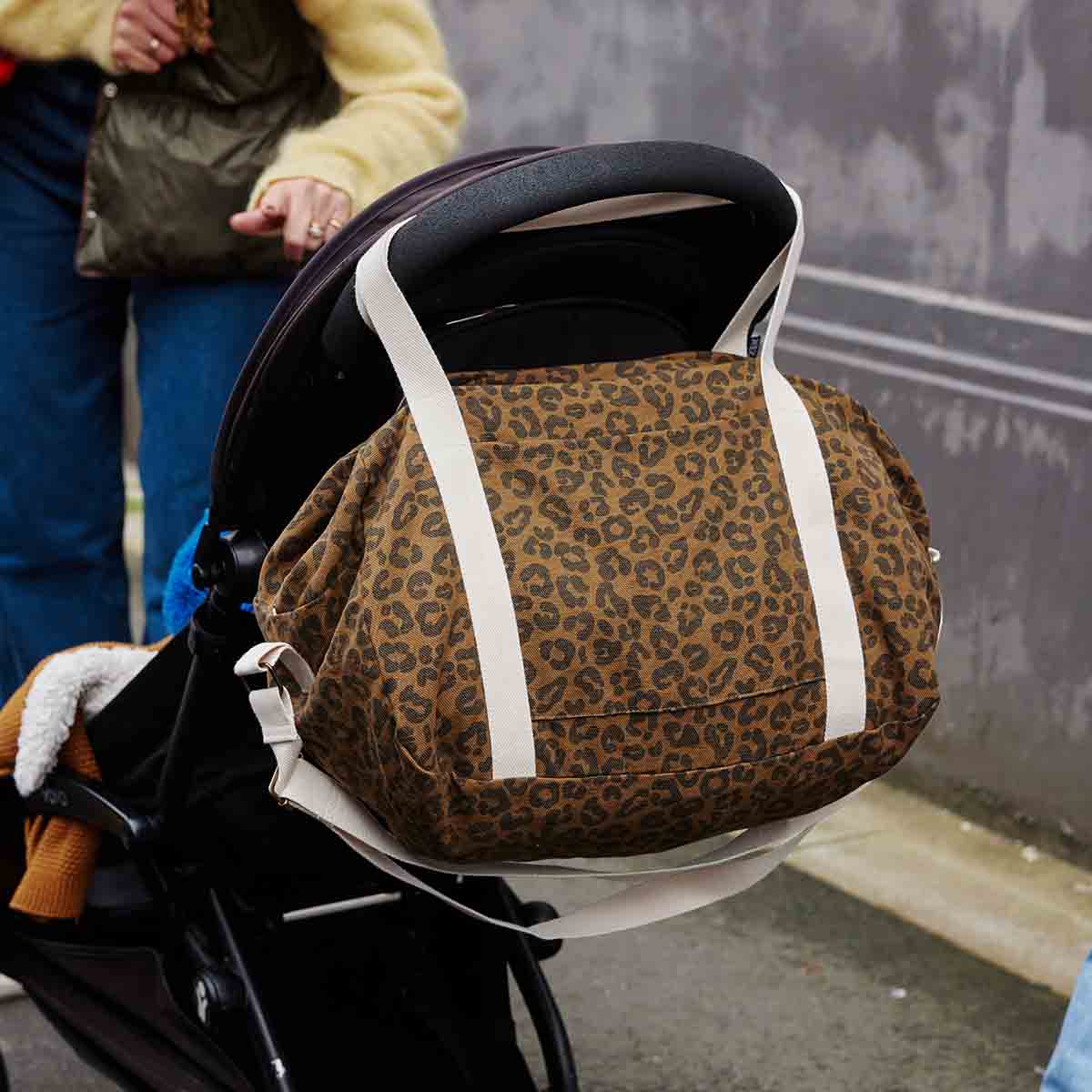 Maternity & Weekend Bag - Olive Leopard